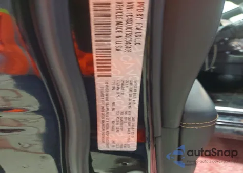 2025 Dodge Durango R/T z USA, uszkodzony, nr VIN 1C4SDJCT5SC540406